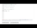 Finding the average of a list on Python
