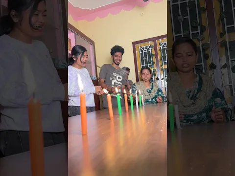 Blow the Candles Challenge 🤯😂🔥 | Funny Challenge - 297 | #shorts #gankeevlogs