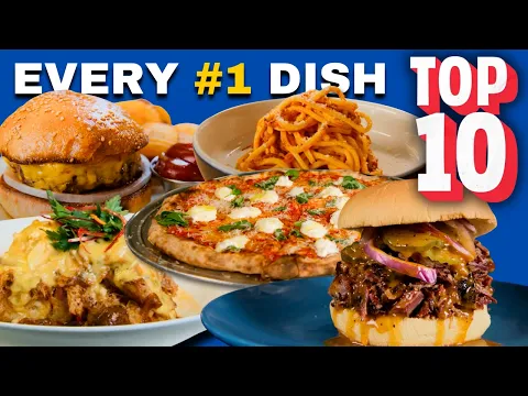 Every #1 Dish in America 🏆 🍽️ Food Network's Top 10