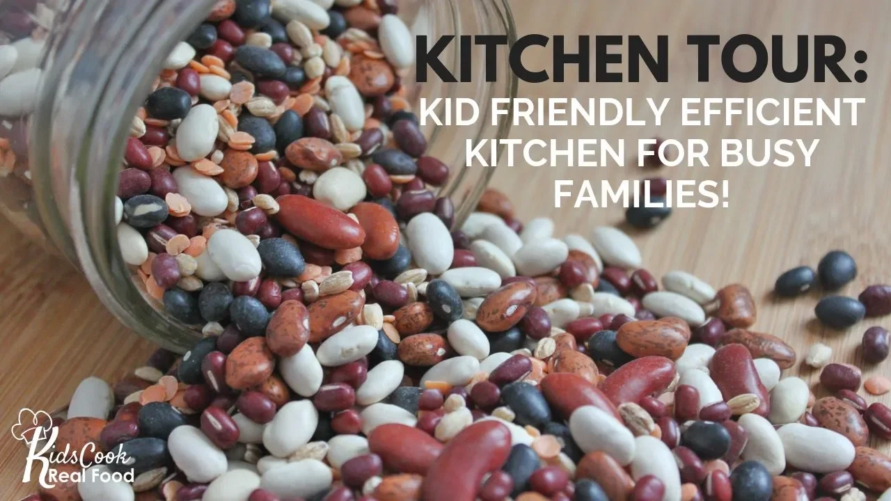 Kitchen Tour: Kid Friendly Efficient Kitchen for Busy Families! HPC: E06