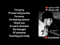 Download Lagu Curly Bamm - I'm Sorry (Lyrics)