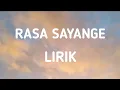 Lirik Lagu Maluku - Rasa Sayange