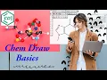 ChemDarw Basics and Introduction chemical structure of molecules How to use ChemDraw reactions