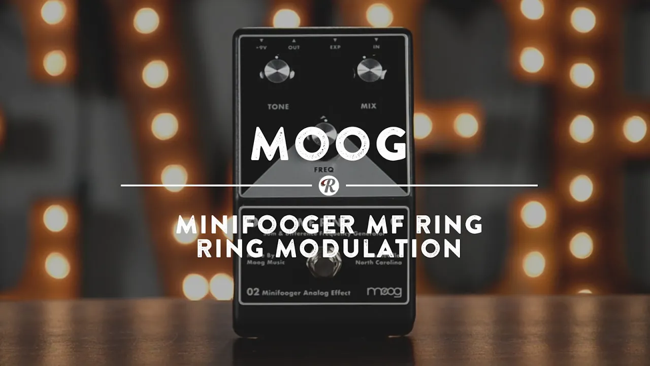 Moog Minifooger MF Ring | Reverb Demo Video