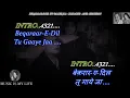 Lagu Beqaraar-E-Dil Tu Gaaye Jaa Karaoke With Scrolling Lyrics Eng. \u0026 हिंदी