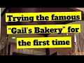 Trying the Famous Gail s Bakery in Manchester for the first time Yummy