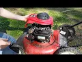 Craftsman Push Mower Carburetor Clean