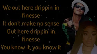 bruno mars finesse lyrics feat cardi b hd