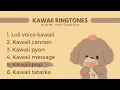 Download Lagu CUTE KAWAII RINGTONES, NOTIFICATIONS, SOUND EFFECT, ALARM🎶