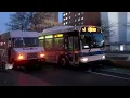 MTA NYC Bus Bx1 Limited Bx2 Local Bus Action East 165th Street Grand Concourse With Bx32