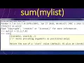 How to find average of a list in Python programming language