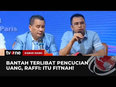 Raffi Ahmad Bantah Tuduhan Terlibat Pencucian Uang