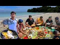 Lagu Berburu pagi hari di Pulau Terpencil banyak Ikan, Gurita \u0026 Kerang #day18