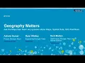 Geography matters Answering every map spatial data and GIS question you ever had
