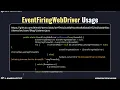 org openqa selenium support events EventFiringWebDriver with examples