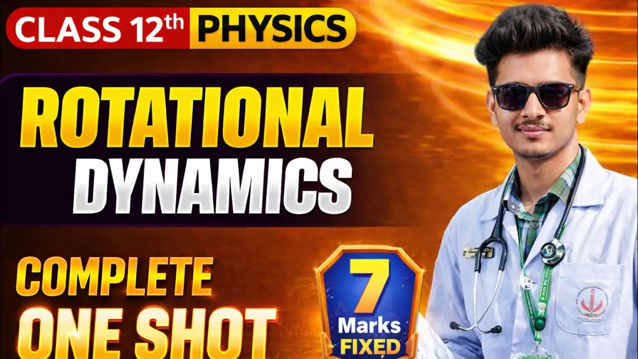 Rotational Dynamics Class 12 One Shot | Class 12 Physics NEB 2083 | All Concepts & Numerical #neb
