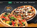 Pizza delivery web app using React js Express js and mongodb