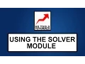 Excel Tutorial For Beginners - Using The Solver Function Part 1 MS Tools Tutorials