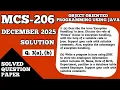 P6 - Exception Handling in Java and JDBC Employee Database Program MCS 206 Dec 25 Solution IGNOU