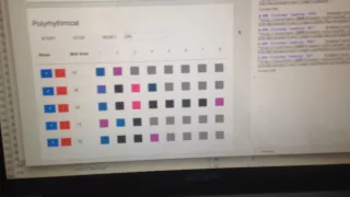 Javascript polyrhythmic sequencer POC