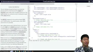 FreeCodeCamp Create a Controlled Form