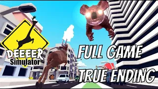 DEEEER Simulator FULL PLAYTHROUGH No Commentary True Ending 