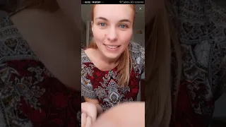russian girl dancing on bigo live