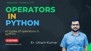Python Operators Explained with Simple Examples Python Tutorial
