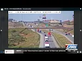 Vehicle fire blocks right shoulder of eastbound I-80