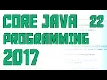 Java Programming 2017 Introduction to Array