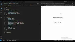 Interactive Custom Cursor Design Complete Tutorial with HTML CSS javaScript