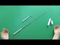 Download Lagu ✨ Telescopic Streamer Rod – Portable \u0026 Smooth Swivel Hook! | Worship \u0026 Dance Essentials
