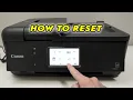 How to Reset Your Canon Pixma TR8620a TR8622 Printer