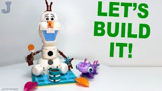 LEGO Disney Frozen 2026 Olaf And Bruni's Picnic Fun 43287 Unboxing, Build, & Review