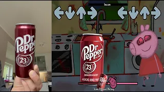 FNF Bacon but Dr Pepper vs Peppa Exe In Real Life