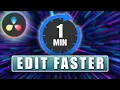 HOW TO create PROXIES for FASTER EDITING Davinci Resolve Tutorial