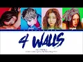 f(x) '4 Walls' Lyrics (에프엑스 4 Walls 가사) (Color Coded Lyrics)