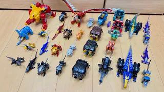 【PowerRangers Wild Force SMP All megazord】限定カラー⁉️ガオハンターブルームーンとガオキングブラックVer追加して遊んでみた