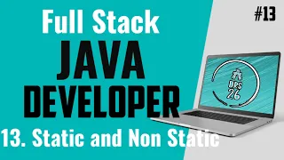 Java Full Stack Developer Course for Beginners Static Non Static Basic to Advance DRS-26