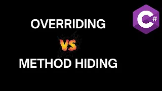 What is the difference between Method Overriding and Method Hiding in C NET