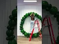 DIY Huge Christmas Wreath Holiday Decor Idea for Your Home