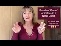 Possible Fame Indicators in a Natal Chart