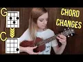 How to practice chord changes on ukulele faster and smoother transitions