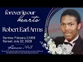 Robert Earl Arms - Memorial Service