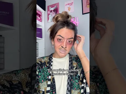 El maquillaje puede empeorar o mejorar tus facciones a poco no?😂 #humor #makeup #funny #transition