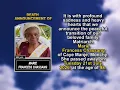 Marie Francess Chassang Short Obituary