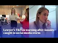 Gen Z boss and a mini Lawyer s warning as Aussies caught in social media storm Yahoo Australia