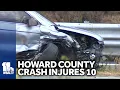 Several injured in 3-vehicle crash on Route 29 in Columbia