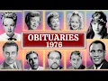 Famous Faces Who Passed Away in 1976 Part 02 OBITUARIES TV