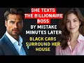 Download Lagu She Texts the Billionaire Boss by Mistake — Minutes Later, Black Cars Surround Her House